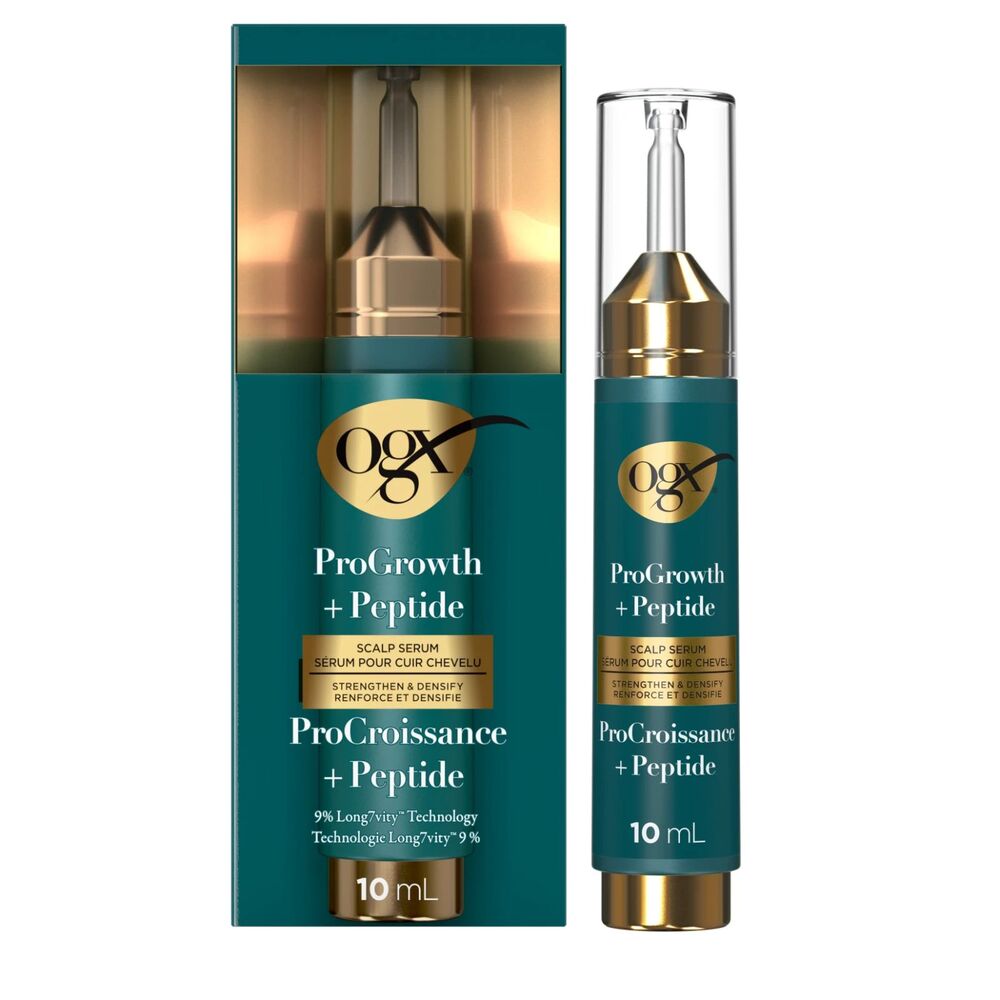 🆕 OGX ProGrowth + Peptide Scalp Serum